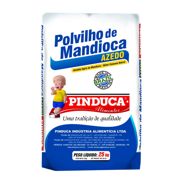 POLVILHO DE MANDIOCA AZEDO PINDUCA 25KG
